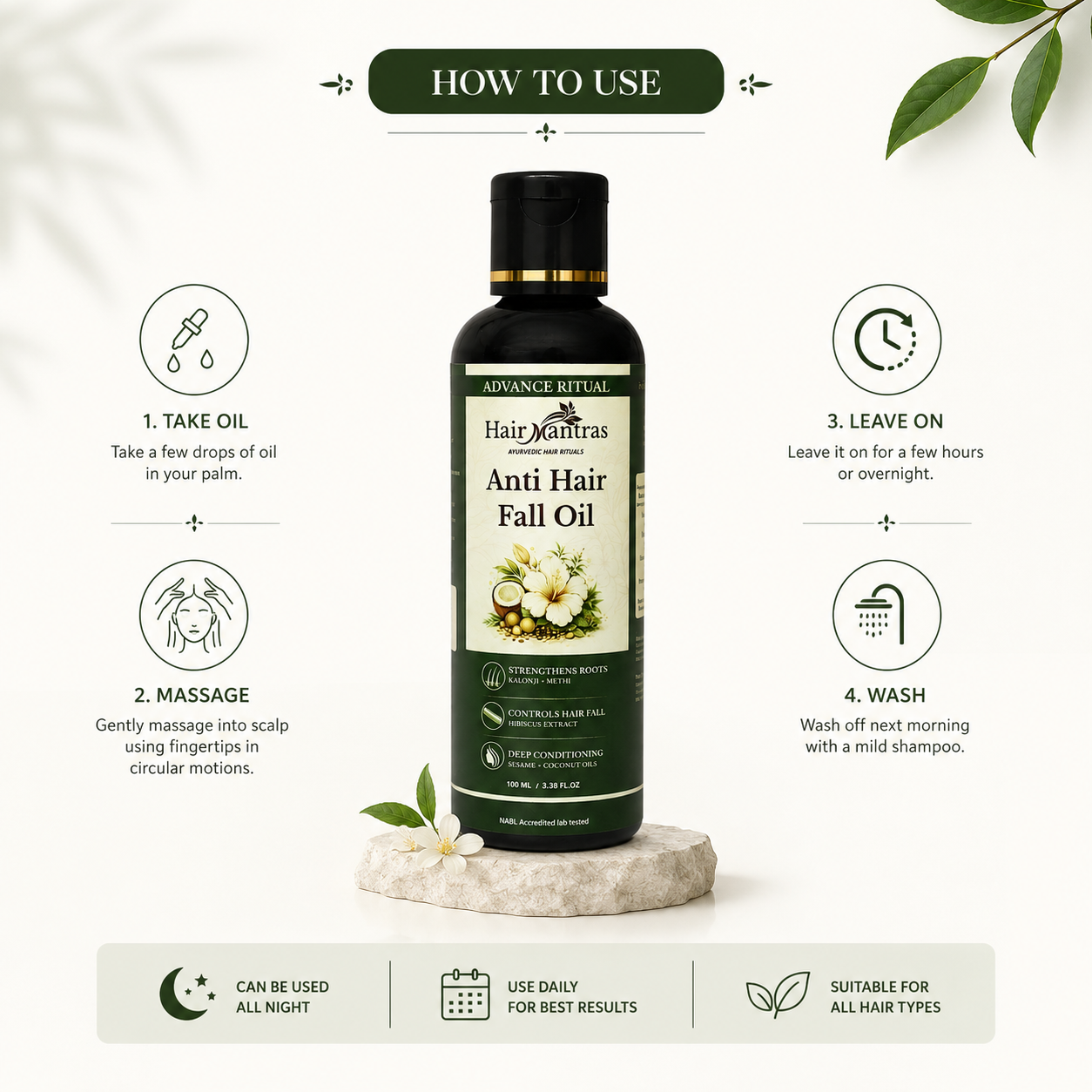 ADVANCED ANTI HAIR FALL OIL