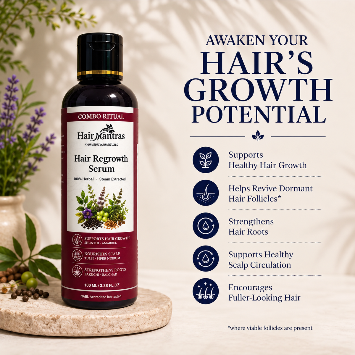 HAIR REGROWTH SERUM COMBO