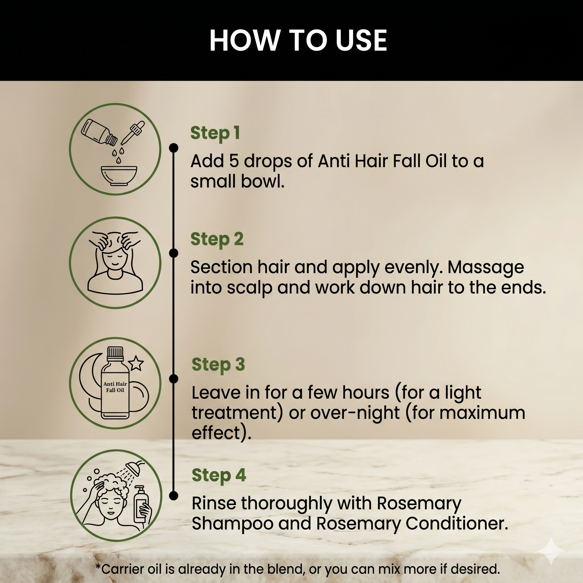 Advanced Anti Hair Fall & Hair Growth Nourishing Oil